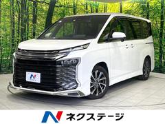 ヴォクシー ハイブリッドS-Z 禁煙車 モデリスタエアロ 10.5型ナビ 両側電動ドア デジタルインナーミラー ヘッドアップディスプレイ ブラインドスポットモニター バックカメラ ETC リアオートエアコン CD/DVDデッキ 中古車画像