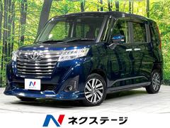 ルーミー カスタムG 4WD 両側電動ドア 純正9型ナビ 寒冷地仕様 衝突軽減 クルコン LEDライト・フォグ クリアランスソナー 禁煙車 バックカメラ ドラレコ ステアリングスイッチ 純正14インチAW オートエアコン 中古車画像