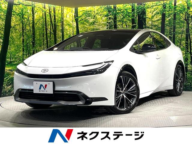 プリウス　愛知県 ガラスルーフ　全周囲カメラ　１００Ｖ電源　衝突被害軽減システム
