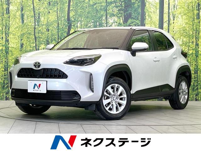 ヤリスクロス　三重県 純正８型ナビ　全周囲カメラ　禁煙車　レーダークルーズ　スマートキー