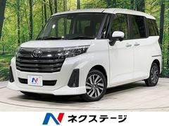 ルーミー カスタムG 4WD 両側電動ドア SDナビ バックカメラ 寒冷地仕様 スマートアシスト レーダークルーズ 禁煙車 コーナーセンサー スマートキー LEDヘッド ETC 純正14インチアルミ オートハイビーム 中古車画像