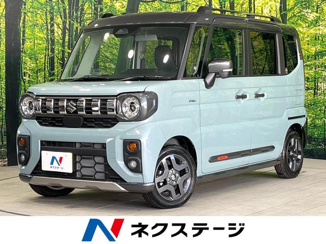 スペーシアギア　栃木県 両側電動ドア　衝突軽減装置　レーダークルーズ　ＬＥＤヘッド　スマートキー