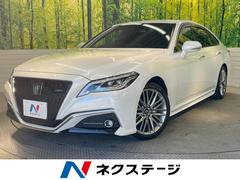 クラウンハイブリッド RS セーフティセンス ブラインドスポットモニタ‐ 純正12.3インチメーカーナビ純正18インチアルミ 三眼LEDヘッドライト レーダークルーズコントロール  スーパーライブサウンドシステム シートヒーター 中古車画像