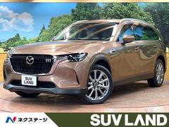 CX-80 XD Lパッケージ 6人乗 12型ナビ 全周囲カメラ 衝突被害軽減システム レーダークルーズ ブラインドスポットモニター 2列目キャプテンシート 禁煙車 電動リアゲート レザーシート シートヒーター Bluetooth 中古車画像