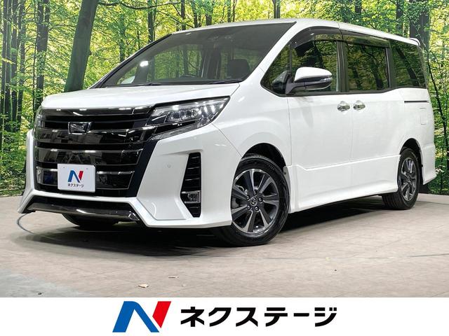 ノア　静岡県 トヨタセーフティーセンス　純正１０型ナビ　フリップダウンモニター