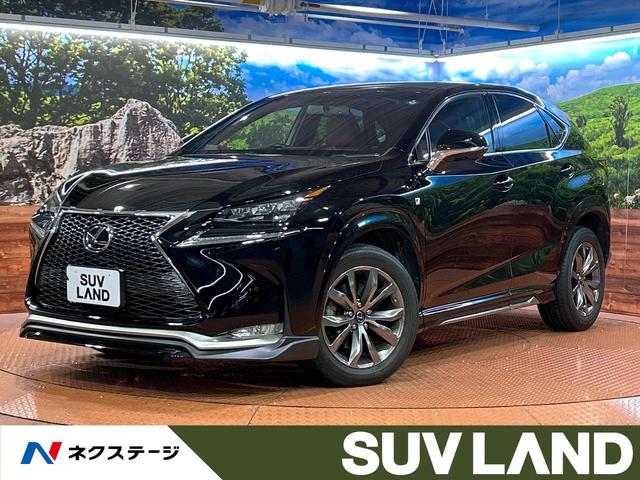 ＮＸ　大阪府 純正エアロ　純正ＳＤナビ　サイド・バックカメラ　禁煙車　レザーシート