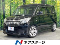 ソリオ ハイブリッドMX 禁煙車 電動スライドドア 純正8型SDナビ スマートキー シートヒーター 純正15インチアルミオートエアコン Bluetooth CD DVD再生 フルセグTV ロールサンシェード パーソナルテーブル 中古車画像