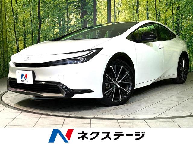 プリウス　長野県 純正ナビ機能付きディスプレイオーディオ　全周囲カメラ　禁煙車