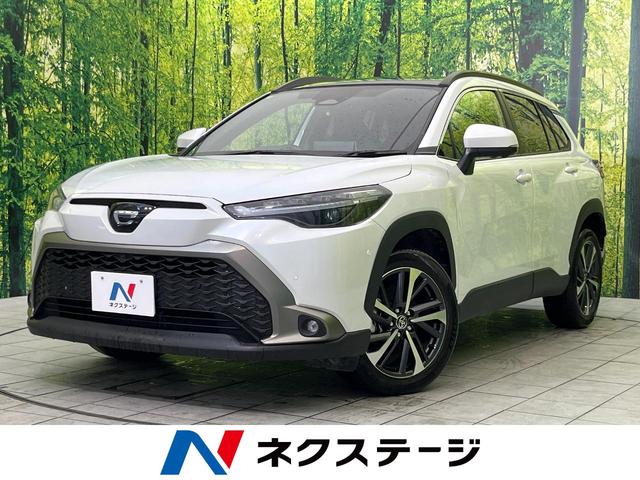 カローラクロス　栃木県 純正１０型ナビ　全周囲カメラ　セーフティセンス　レーダークルーズ　禁煙車