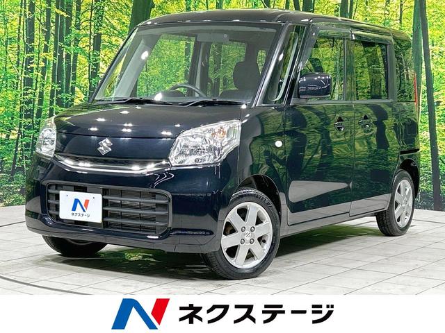 スペーシア　茨城県 スマートキー　純正１５インチＡＷ　オートエアコン　ＣＤ　地デジ