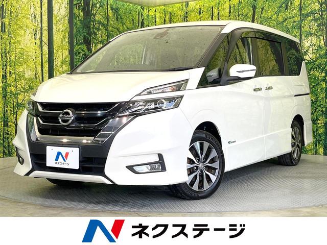 セレナ　愛知県 両側電動ドア　純正ＳＤナビ　後席モニター　バックカメラ　衝突被害軽減