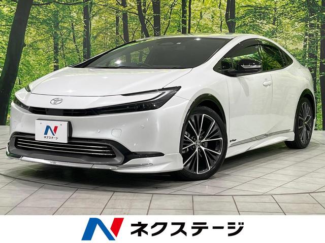 プリウス　北海道 モデリスタエアロ　セーフティセンス　禁煙車　メーカー純正１２．３型ナビ
