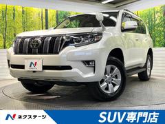 ランドクルーザープラド TX Lパッケージ 4WD 後期 7人乗り サンルーフ 純正9型ナビ フロント・バックカメラ トヨタセーフティセンス レーダークルーズ 禁煙車 本革シート シートエアコン パワーシート 前後ドラレコ クリアランスソナー 中古車画像