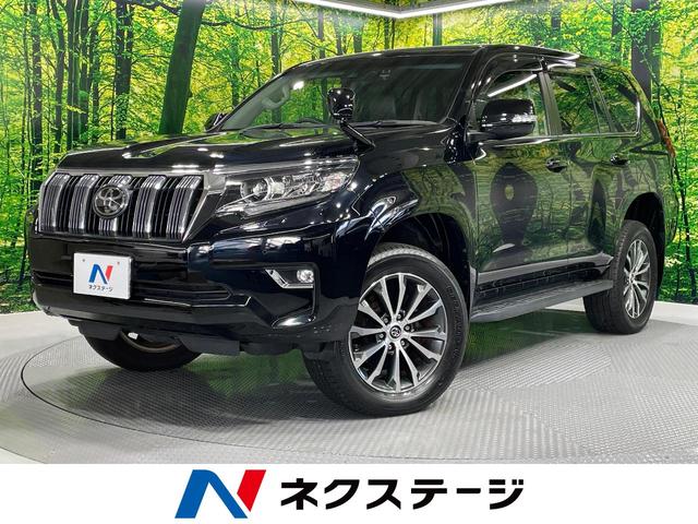 ランドクルーザープラド　大阪府 ４ＷＤ　ＡＬＰＩＮＥ９型ナビ　禁煙車　レーダークルーズコントロール