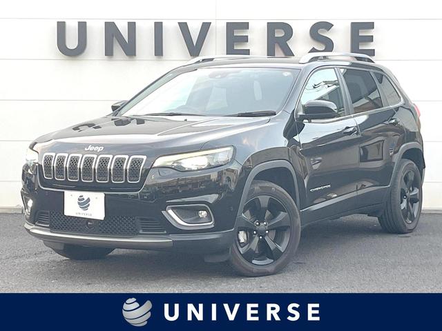 ジープ・チェロキー　千葉県 黒革シート　純正ナビＴＶ　ＡｐｐｌｅＣａｒＰｌａｙ　バックカメラ　禁煙車