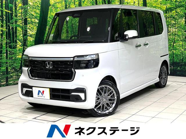 Ｎ－ＢＯＸカスタム　愛知県 禁煙車　純正９型ナビ　バックカメラ　衝突軽減装置　アダプティブクルコン