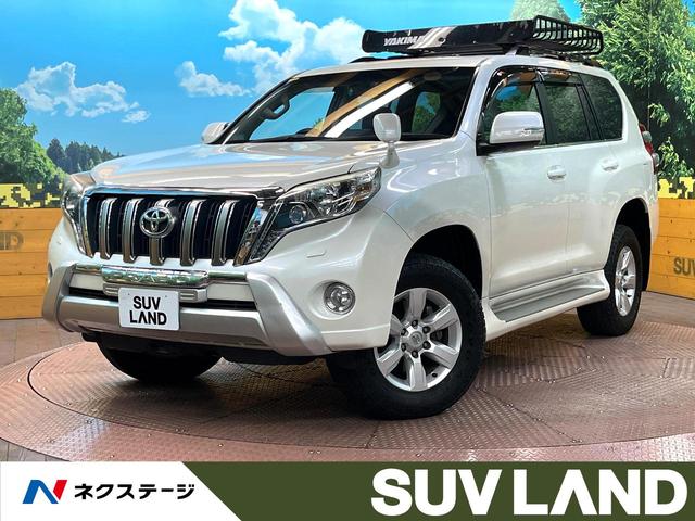 ランドクルーザープラド　兵庫県 ４ＷＤ　サンルーフ　バックカメラ　ＥＴＣ　スマートキー　ＬＥＤヘッド