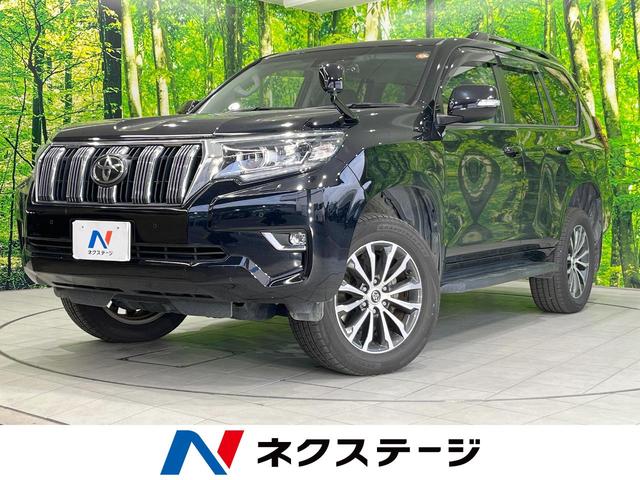 ランドクルーザープラド　宮崎県 ４ＷＤ　サンルーフ　純正ＳＤナビ　バックカメラ　衝突被害軽減シ