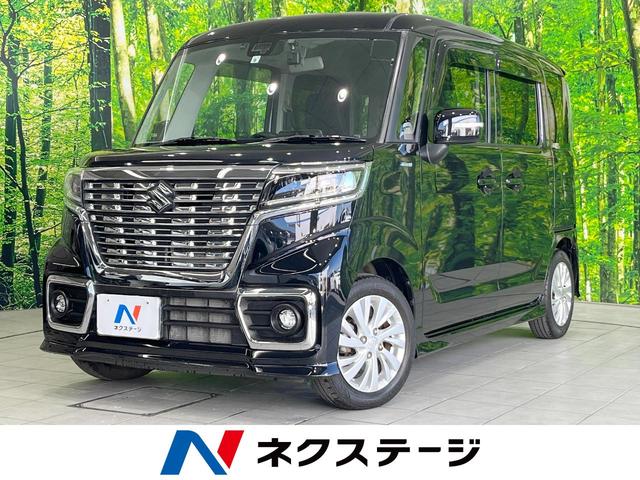 スペーシアカスタム　宮崎県 電動スライドドア　ＳＤナビ　バックカメラ　衝突被害軽減システム　禁煙車