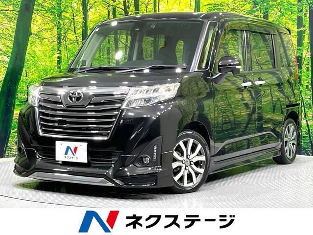 ルーミー　大分県 モデリスタエアロ　純正９インチナビ　後席モニター　両側電動　衝突軽減