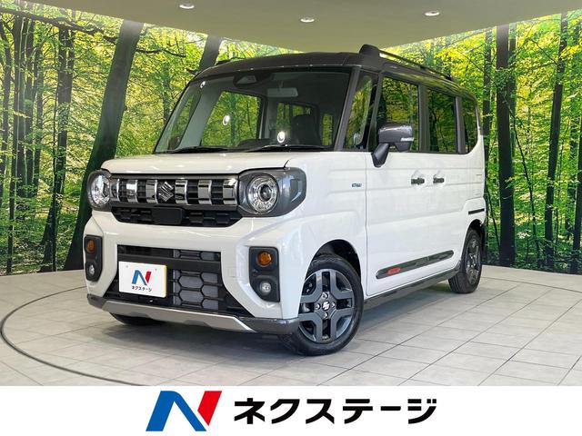 スペーシアギア　三重県 純正１４インチアルミ　オートハイビーム　車線逸脱警報　オートライト