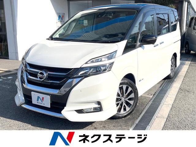 セレナ　兵庫県 純正９インチナビ　アラウンドビューモニター　フリップダウンモニター