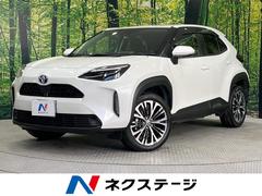 ヤリスクロス ハイブリッドZ 禁煙車 純正8型ナビ 全周囲カメラ Bluetooth 衝突軽減装置 レーダークルーズ シートヒーター 電動リアゲート クリアランスソナー レーンアシスト LEDヘッドライト パワーシート 中古車画像