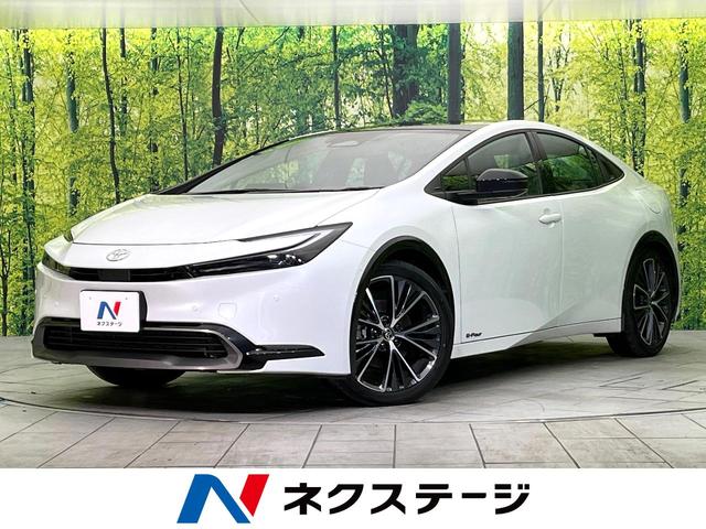 プリウス　新潟県 ４ＷＤ　禁煙車　サンルーフ　寒冷地仕様　純正１２．３型ナビ　全周囲カメラ