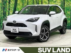 ヤリスクロス ハイブリッドZ 禁煙車 純正8型ナビ 全周囲カメラ レーダークルーズ 衝突被害軽減 パワーシート コーナーセンサー スマートキー LEDヘッド ビルトインETC 純正18インチアルミ 車線逸脱警報 オートライト 中古車画像