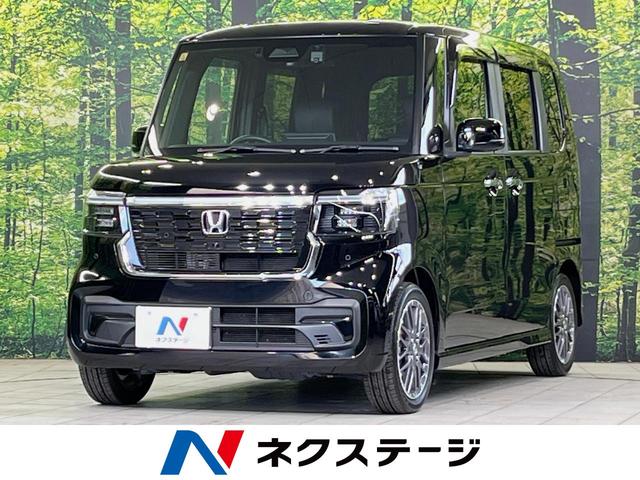 Ｎ－ＢＯＸカスタム　岡山県 ターボ　純正９型ナビ　両側電動スライドドア　全周囲カメラ　衝突被害軽減装