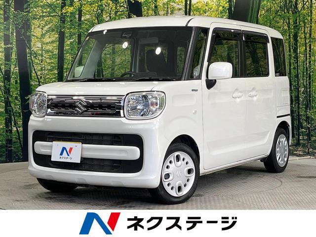 スペーシア　佐賀県 禁煙車　両側電動ドア　ＳＤナビ　衝突被害軽減システム　シートヒーター