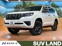 ランドクルーザープラド TX Lパッケージ マットブラックエディション 禁煙車 サンルーフ 9型ナビ 全周囲カメラ ベージュ革 7人 ブラインドスポットモニター レーダークルーズ シートベンチレーション 専用18インチAW LEDヘッド パワーシート クリアランスソナー 中古車画像