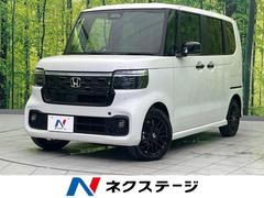 N-BOXカスタム ターボ ブラックスタイル ターボ 届出済未使用車 ホンダセンシング レーダークルーズコントロール ハーフレザーシート シートヒーター コーナーセンサー スマートキー LEDヘッドライト オートマチックハイビーム 車線逸脱警報 中古車画像