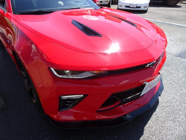 シボレーカマロ 　ＳＳ　ディーラー車　ＺＬ１タイプスポイラー　外足回り　外グリル　カープレイ　ブラックレザー　純ブラックホイル　ブレンボキャリパー（48枚目）