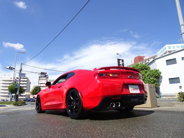 シボレーカマロ 　ＳＳ　ディーラー車　ＺＬ１タイプスポイラー　外足回り　外グリル　カープレイ　ブラックレザー　純ブラックホイル　ブレンボキャリパー（49枚目）