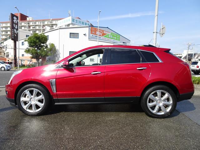 キャデラックSRXクロスオーバー プレミアム 4WD 後期モデル ディーラー車 ブラックレザー 純正20AW(4枚目)