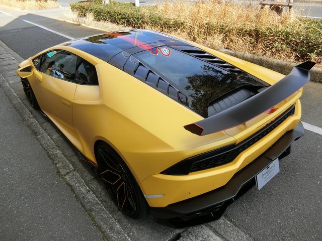 ウラカン ＬＰ６１０－４　正規ディーラー車　エアロＰＫＧ　ガラスフード　カーボンエンジンベイ　Ｂｒｉｘｔｏｎ　ｆｏｒｇｅｄ　ＮＯＶＩＴＥＣ　Ｃｏｉｌｏｖｅｒサス　Ｃａｐｒｉｓｔｏバルブエキゾースト　全面プロテクションフィルム（14枚目）