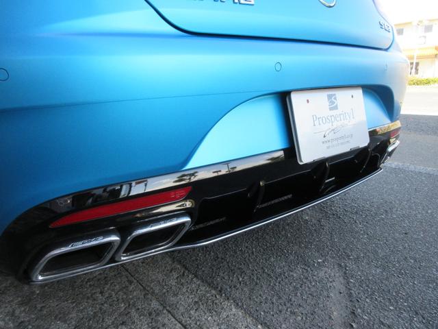 Sクラス S63 4マチック+ カブリオレ サテンマットブルーラッピング(元色アンスラサイトブルーM)AMGスタイリングPKG インテリジェントLEDライト designoエクスクルーシブナッパレザーシート(AMG専用)(41枚目)