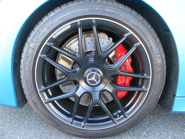 Sクラス S63 4マチック+ カブリオレ サテンマットブルーラッピング(元色アンスラサイトブルーM)AMGスタイリングPKG インテリジェントLEDライト designoエクスクルーシブナッパレザーシート(AMG専用)(46枚目)