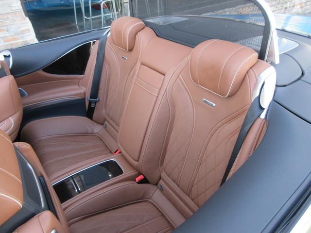 Sクラス S63 4マチック+ カブリオレ サテンマットブルーラッピング(元色アンスラサイトブルーM)AMGスタイリングPKG インテリジェントLEDライト designoエクスクルーシブナッパレザーシート(AMG専用)(55枚目)