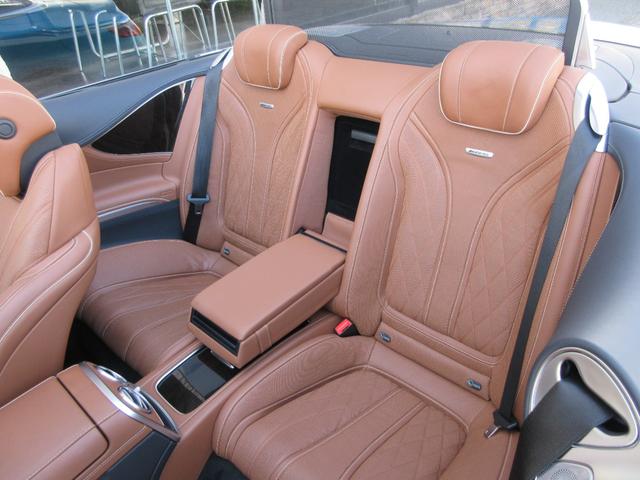 Sクラス S63 4マチック+ カブリオレ サテンマットブルーラッピング(元色アンスラサイトブルーM)AMGスタイリングPKG インテリジェントLEDライト designoエクスクルーシブナッパレザーシート(AMG専用)(56枚目)