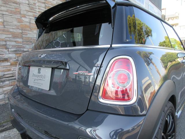 MINI ジョンクーパーワークスGP カーボンリヤスポイラー リヤバンパーディフューザ キセノンヘッドライト ビルシュタイン車高調整サス◆ADVAN17インチAW タワーバー レカロシート シートヒーター 社外ナビ ドラレコ キーレスX2(23枚目)