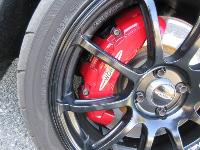 MINI ジョンクーパーワークスGP カーボンリヤスポイラー リヤバンパーディフューザ キセノンヘッドライト ビルシュタイン車高調整サス◆ADVAN17インチAW タワーバー レカロシート シートヒーター 社外ナビ ドラレコ キーレスX2(33枚目)
