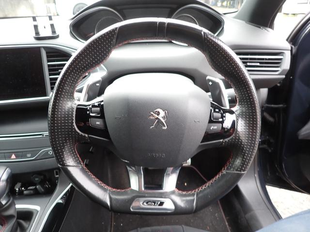 ３０８ ＧＴ　ブルーＨＤｉ　ＧＴ　ブルーＨＤｉ（５名）ワンオーナー　禁煙車　前後ソナー　純正ナビ　バックカメラ　ＥＴＣ　ドラレコ　ＭＴモード　ＬＥＤヘッドライト　オートライト　スマートキー　プッシュスタート　クルーズコントロール（16枚目）