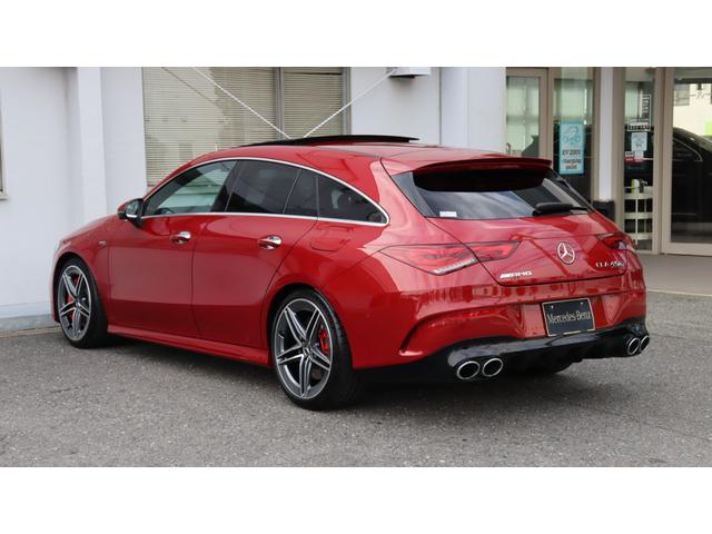 CLAクラス シューティングブレーク CLA45 S 4マチック+ シューティングブレーク AMGアドバンスドパッケージ AMGパフォーマンスパッケージ パノラミックスライディングルーフ Burmesterサラウンドサウンドシステム メモリー付パワーシート アンビエントライト シートヒーター(10枚目)
