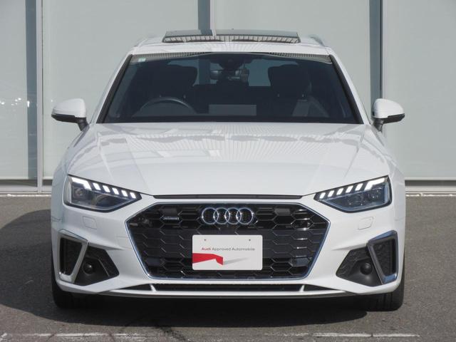 Ａ４アバント ４５ＴＦＳＩクワトロ　Ｓライン　ワンオーナー・Ｓラインプラスパッケージ・パノラマサンルーフ・パークアシストパッケージ・Ａｐｐｌｅｃａｒｐｌａｙ・アンドロイドオート・マトリクスＬＥＤヘッドライト・アダプティブクルーズコントロール・（6枚目）