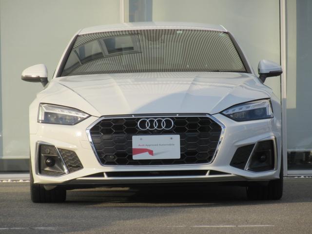 Ａ５スポーツバック ３５ＴＤＩ　Ｓライン　ワンオーナー・タッチレスポンス付ＭＭＩ・カープレイ・アンドロイドオート・マトリクスＬＥＤヘッドライト・リアダイナミックウィンカー・ヴァーチャルコックピット（2枚目）