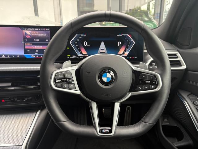 ３シリーズ ３２０ｉ　Ｍスポーツ　ハイラインパッケージ　全国認定保証付　弊社デモレンタ　ハイラインパッケージ　ブラックレザー　アクティブクルーズコントロール　衝突軽減ブレーキ　カーブドディスプレイ　全周囲カメラ　純正１８インチＡＷ（28枚目）