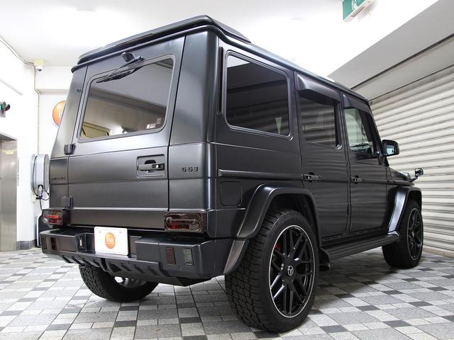 Ｇクラス Ｇ６３　ｄｅｓｉｇｎｏエクスクルーシブ・純正マットブラックカラー・カーボンインテリア・シートヒーター・シートベンチレーター・レーダー探知機・左ハンドル・バックカメラ・走行中ＴＶ・（5枚目）