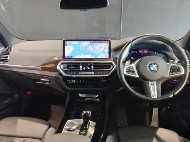 X3 xDrive 20d Mスポーツ パノラマサンルーフ ブラックレザーシート アクティブクルーズコントロール シートヒーター全周囲カメラ 電動メモリーシート 電動リアゲート フルセグTV PDCセンサー前後 パドルシフト 後期モデル(5枚目)